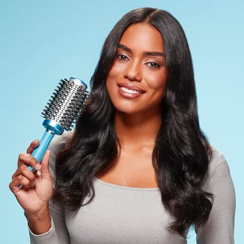 BaBylissPRO Nano Titanium Smooth & Shine Scalp Round Hair Brush – Detangling, Straightening & Blow-Dry Brush for Frizz-Free, Sleek, Shiny Hair - Image 4