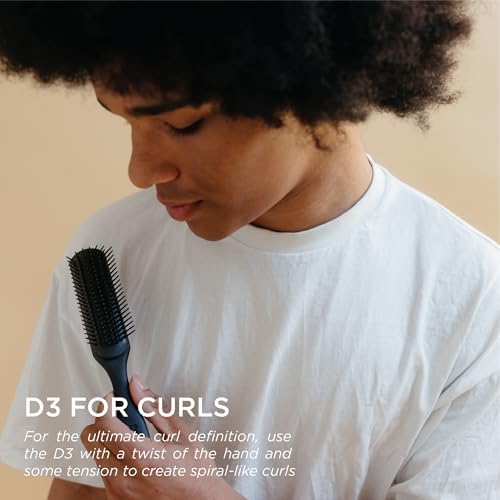 Denman D3 Original Curl Definer & Styler, Curly Hair Brush for Women & Men – 7 Row Detangling & Curl Defining Brush for Smooth Defined Curls - a precision Styling Brush for straight hair - Image 3