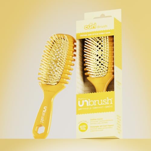 FHI Heat UNbrush Curl Detangling Brush for use on Wet Hair Only - Image 6
