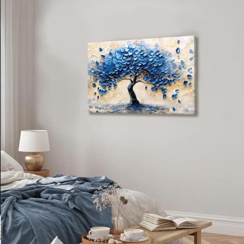 EEYNAQQ Tree of Life Wall Art 16x24 Inches Abstract Tree Canvas Painting - Image 4