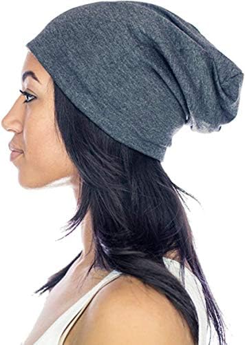 Grace Eleyae GE Women's Satin Lined Sleep Cap Slap Silky Beanie Soft Smooth & Stylish Hair Care Hat by GraceEleyaeGE