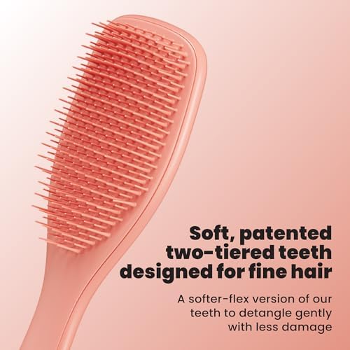 Tangle Teezer Fine Ultimate Detangler Brush for Fine Hair, Sweet Cinnamon - Image 2