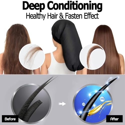 VICARKO Hair Steamer Cap for Deep Conditioning and Natural Hair Home Use - Image 4