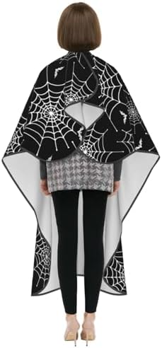 Skull Vintage Hair Cutting Barber Cape Hair Salon and Dyeing Styling Cloth for Women/Men - Image 3