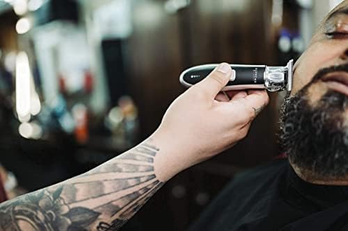 Supreme Trimmer T Shaper | Professional Barber Trimmer Hair Clippers for Men (90 Min Run Time) Cordless Hair Trimmer Zero Gapped Liner Beard Trimmer | ST5210 Silver - Image 6
