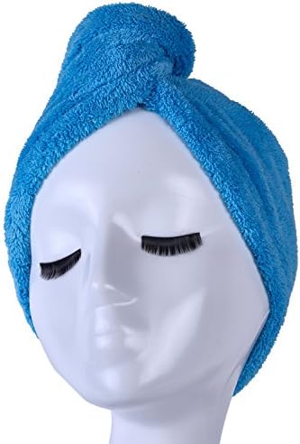 YYXR Microfiber Quick Drying Hair Towel Wrap - Super Absorbent Drastically Reduce Hair Drying Time - Image 2