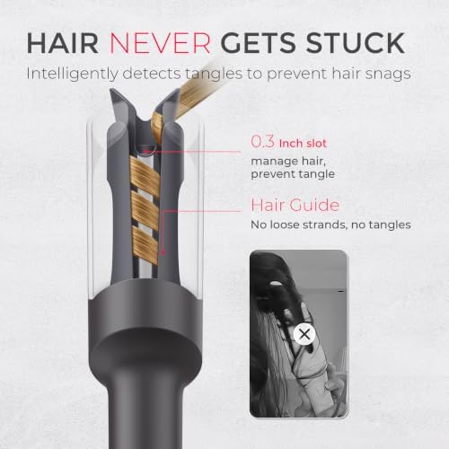 TYMO Automatic Rotating Curling Iron, TYMO CURLPRO Beach Waves Hair Curler - Image 5