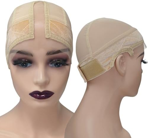 Labhairs Wig Grip Cap for Women, Lace Hairline & Part, Non-Slip, Nude - Image 6