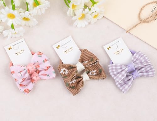 30pcs 1.2 Inches Baby Hair Ties with Bows Elastics Ponytail Holders Bows Tiny Rubber Ribbon Hair Bands For Girls Infants Hair Accessories - Image 4
