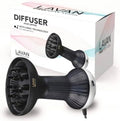 Diffuser Hair Dryer for Curly Hair – Ionic Technology Hair Dryer with Adjustable Heat & Speed Settings for Frizz-Free, Defined Curls, Lightweight Hair Dryer, Wavy And Curly Hair (SILVER) by Unknown
