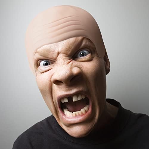 Syhood 2 Pcs Bald Caps Halloween Latex Bald Cap - Image 4
