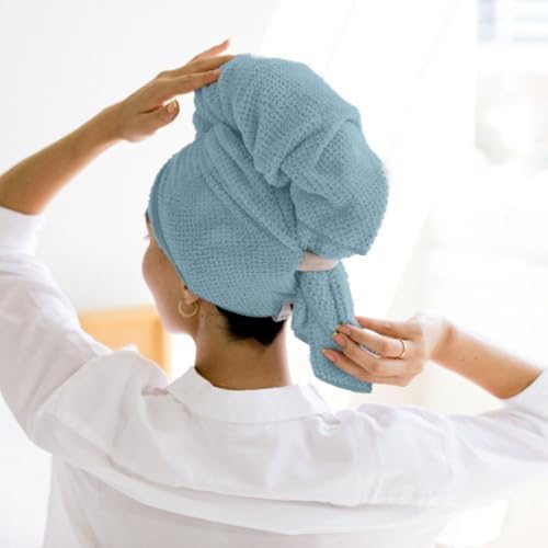 VOLO Hero Hair Towel Tube - Absorbent Quick Dry Nanoweave - Pebble - Image 2