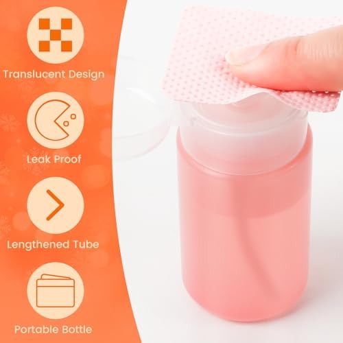 400PCS Lint Free Nail Wipes with Dispenser for Acetone, Alcohol - Image 4