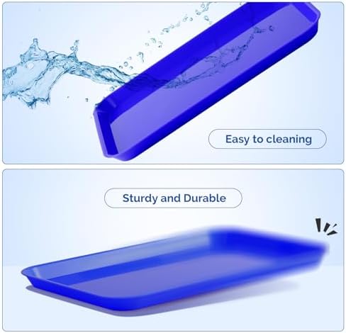 JMU Royal Blue Dental Procedure Trays Flat Trays Size B 13.25" X 9.75" - Image 6