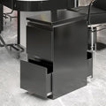 Stainless steel Beauty Salon Storage Cabinet, 3 Drawers Barber Salon Station for Hair Stylist, Barber Salon Station Styling Station Equipment, Barber Shop Beauty Spa Tattoo Tool Storage Cabinet by Unknown