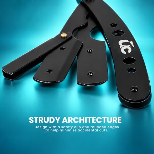 Utopia Care Barber Straight Razor for Men- 100pc Blades Straight Edge Razor - Image 7