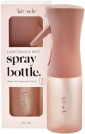 Kitsch Continuous Spray Bottle for Hair – Terracotta, 150ml by Unknown