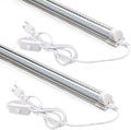 Barrina T8 LED Shop Lights 2FT, 20W 3000LM 5000K, 2 Pack, High Output Tube by Barrina