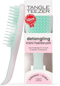 Tangle Teezer Ultimate Detangler Mini Hair Brush, Pink & Mint by TangleTeezer