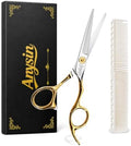 Professional Hair Cutting Shears 5.5 inch (5 1/2"), Japanese Stainless Steel Razor Edge Barber Scissors, Sharp Hair Scissors Hair Cutting Scissors for Salon, Barbers, Men, Women, Gift Box by Unknown