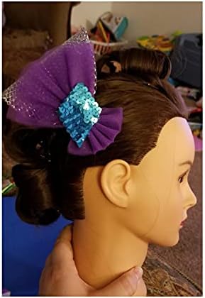 Mannequin Head 26-28" Synthetic Brown Hair for Hairdresser - Image 6