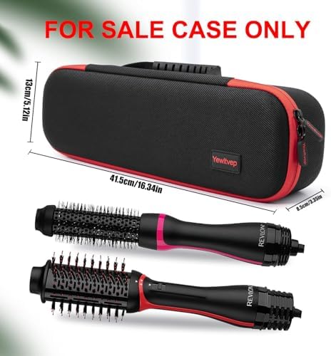 Yewltvep Case for One-Step Volumizer Plus 2.0, Hard Travel Case Fits for One-Step Volumizer Plus, Hair Dryer and Styler Hot Air Brush Storage Organizer, Carrying Box for Hair Dryer Brush(Box Only) - Image 4