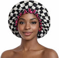 Silk Satin Hair Bonnet for Sleeping Reversible by PrettyRobes
