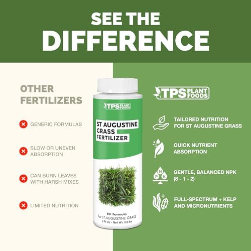 St Augustine Grass Fertilizer, Liquid Lawn Food for Thicker Growth, 8 oz - Image 4