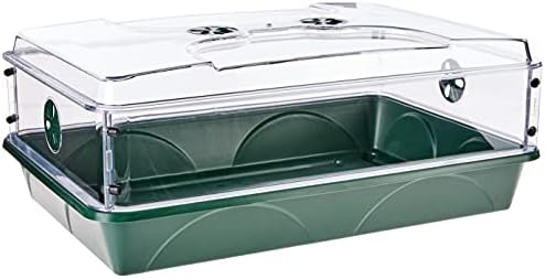 93774 Domed Propagator, 1 Height Extender, Green by EarlyGrow