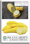 Early Prolific Straightneck Squash Seeds – 50+ Non-GMO & Heirloom Vegetable Seeds, Cucurbita Pepo, Fast Growing Yellow Summer Squash, High Yield for Containers & Gardens, Gift Idea by Isla’s Garden by IslasGardenSeedsCompany