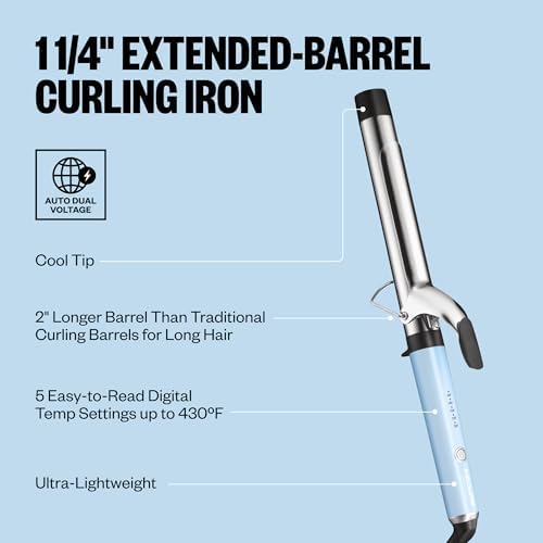 BabylissPRO Nano Titanium Professional Curling Iron with Extended/Long Barrel Perfect for Longer Hair - Image 3
