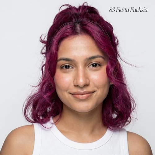 Adore Semi Permanent Hair Color, 083 Fiesta Fuchsia, 4 Fl Oz (2 Pack) - Image 2