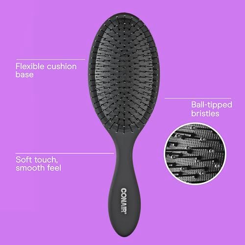 Conair Hair Straightener, Double Ceramic, 1" Extra-Wide Plates - Image 2