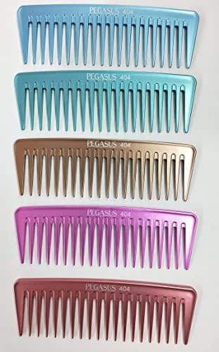 Pegasus MICOLOR 404, 7in Hard Rubber Wide Tooth Tall Styling Comb, Handmade, Seamless, Smooth Edges, Anti Static, Heat and Chemically Resistant, Wet Hair, Everyday Grooming Comb | Peines de goma dura - Copper - Image 7