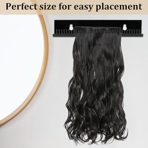 Hair Extension Holder, Weft Holder Braiding Hair Rack w/2 Suction Cups - Image 3