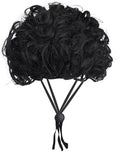 1 Pcs Funny Pets Wigs for Dog, Funny Black Curly Dog Wig Adjustable Pet Wigs for Halloween Pet Costume Accessories for Halloween, Christmas, Parties, Festivals Cosplay by Yymobt