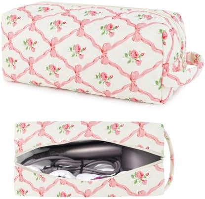 Hair Tools Travel Carrying Bag, Quilted Floral Bag for Shark Flexstyle by darkswan
