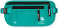 VENTURE 4TH Travel Money Belt, RFID Blocking Passport Holder - Turquoise by VENTURE4TH