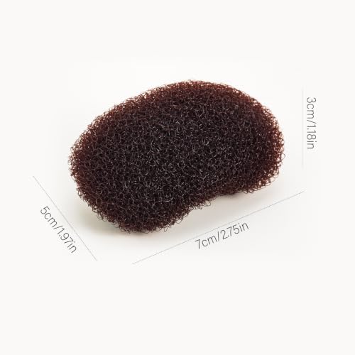 3PCs Volumizing Hair Sponge Inserts with Puff Cushion Clips - Image 5
