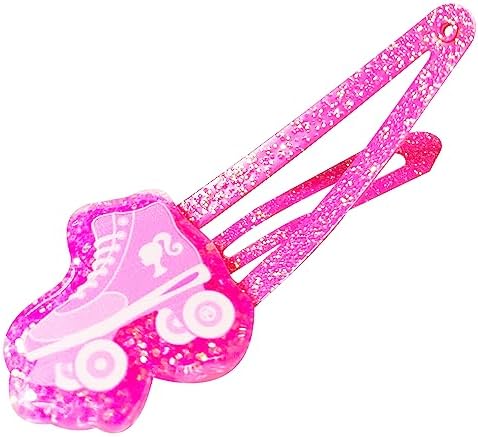 LUV HER Barbie Hair Clips for Girls Snap Clips 8 Pack Multi Color Ages 3+ - Image 3