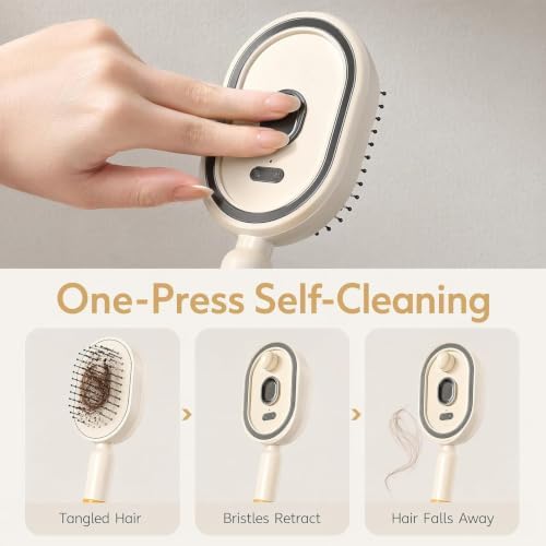 Electric Spray Air Cushion Massage Comb, Steam Brush for Hair - Image 5