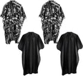 SATINIOR 4 Pcs Barber Capes Hair Salon Cutting Cape for Hair Stylist by SATINIOR