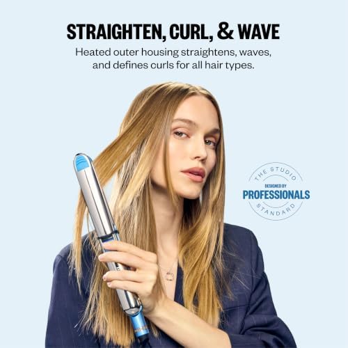 BaBylissPRO Nano Titanium Prima Ionic Hair Straightener – Professional Flat Iron & Curling Iron in One for Stylists, Pro Styling Hair Tool - Image 2