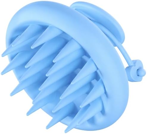 Roycederm Scalp Massager Brush Hair Scrubber – Soft Silicone Shampoo Brush for Scalp Cleansing & Massage – Wet or Dry Use by RoyceDerm
