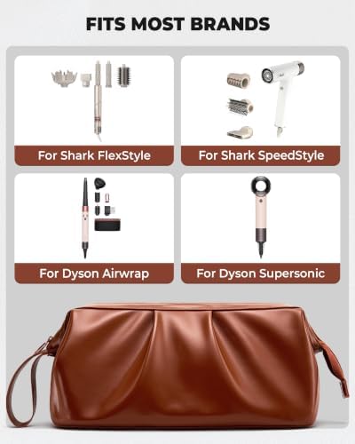 Hair Tools Organizer Travel Bag for Dyson Airwrap, with Heat Resistant Mat - Image 6