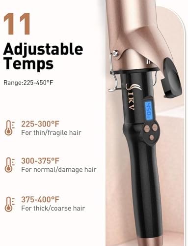2 inch Curling Iron Extra Large Barrel for Long Hair,Create Big Curls - Image 3