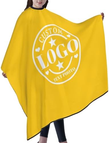Custom Barber Cape Customized Haircut Capes Logo Text Photo Salon Hairdressing Apron for Home and Barbershop - Image 3