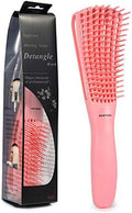 BESTOOL Hair Brush, Detangling Brush for Natural Black and Curly Hair (Pink, Afro 3/4abc), Ideal for Wet or Dry Hair by BESTOOL