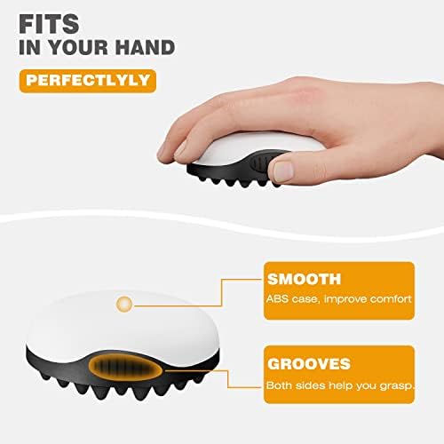 WTTORDE Silicone Twist Curl Hair Brush for Afro Waves, Detachable Two-Sided Wave Tool With Big and Small Holes for Men, Women, Short Hair, Black, 1 Pcs - Image 4