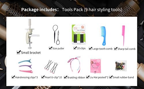 PERFEHAIR Mannequin Head Stand Desk Table Clamp Tripod Holder ,Styrofoam Wig Head Holder - Image 2